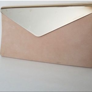 ✨JIMMY CHOO suede clutch